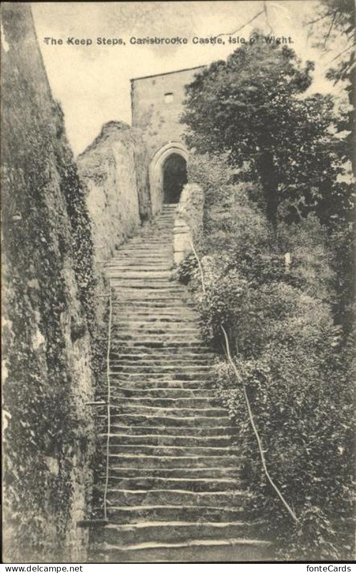 11384439 Isle Of Wight UK Keep Steps Carisbrooke Castle  - Sonstige & Ohne Zuordnung