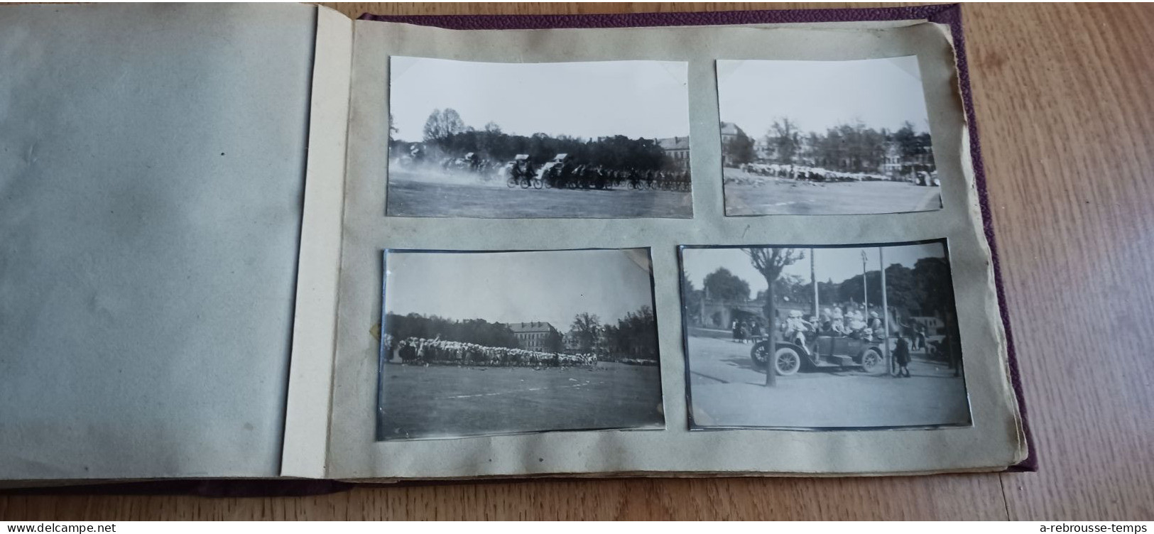 guerre de 1914-album 42 pages reportage de H. LAGAIN- 48eR-sa guerre 1915/1918- tranchées-commandement-lieux-matériel...