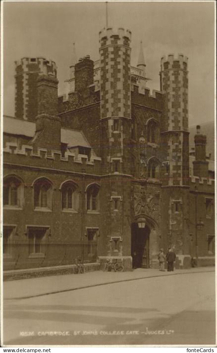 11384337 Cambridge Cambridgeshire St. Johns College Gate Judges Cambridge - Other & Unclassified