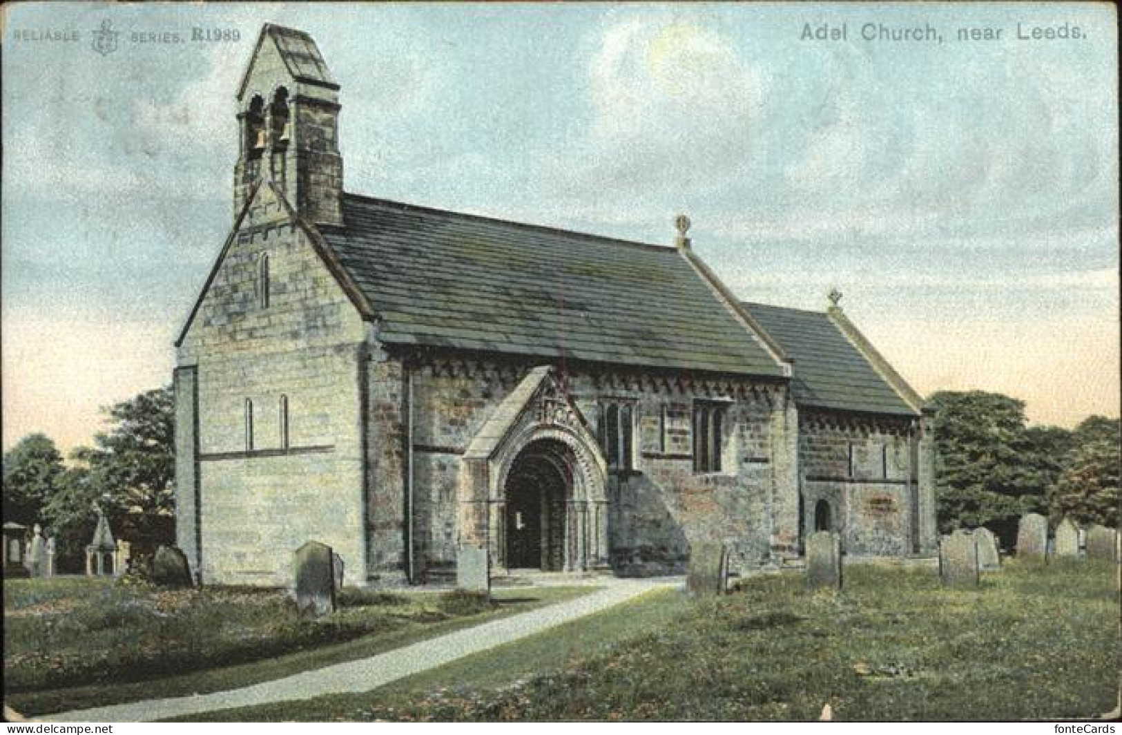 11384322 Leeds West Yorkshire Adel Church  - Altri & Non Classificati