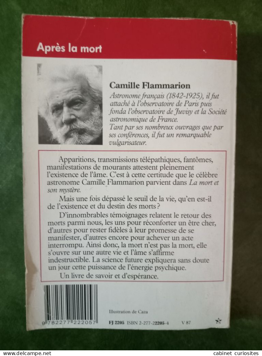 Après La Mort - Camille Flammarion - Collection L'aventure Mystérieuse Chez J'ai Lu - Bon état. - Esoterismo