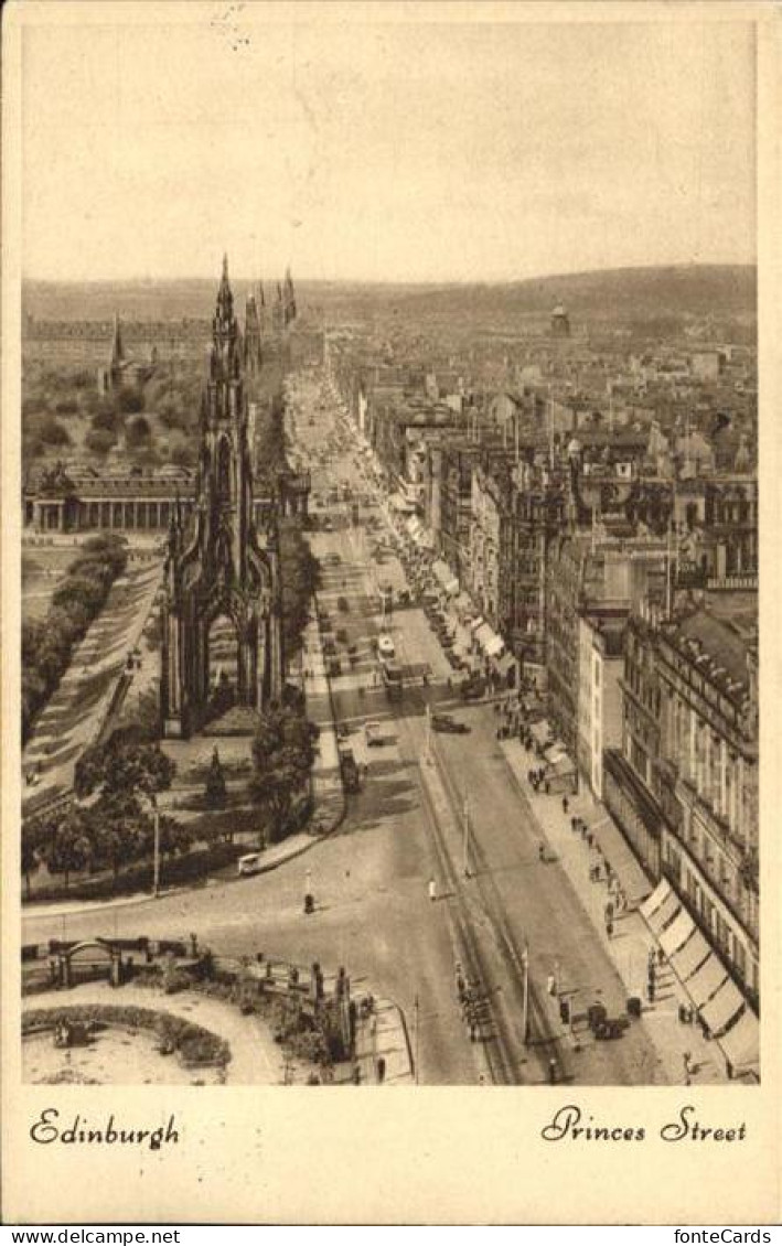 11384315 Edingburgh Grossbritannien Princes Street  - Sonstige & Ohne Zuordnung