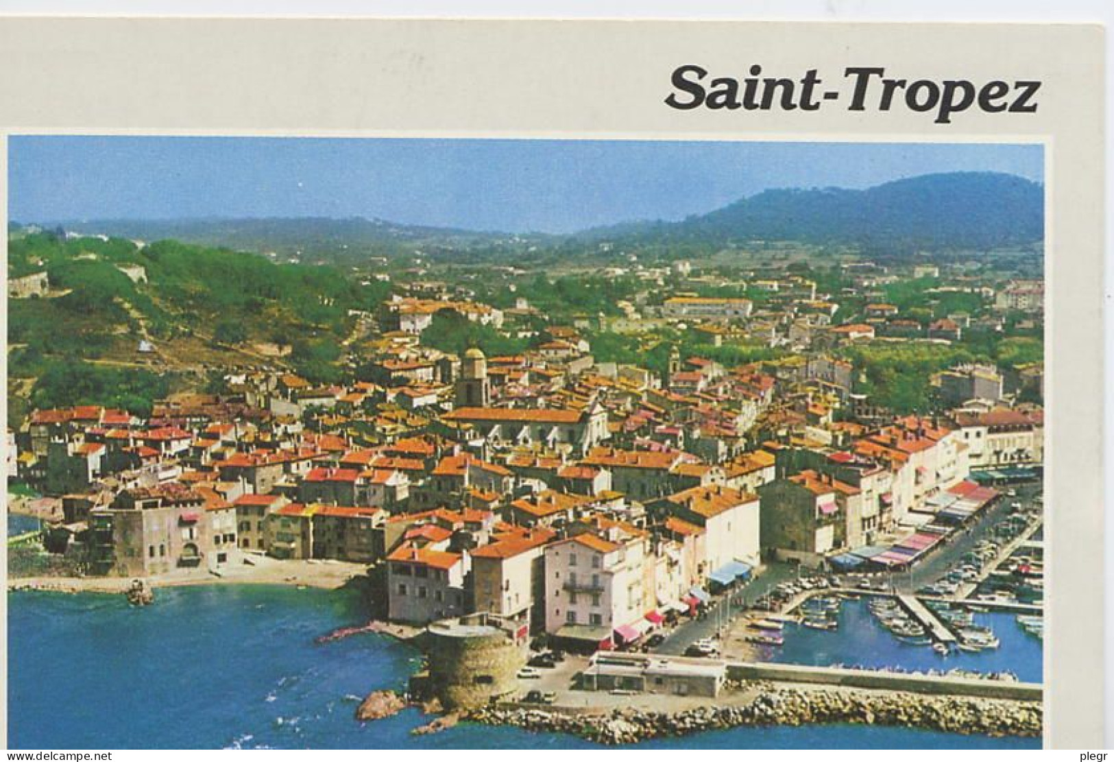 83119 02 07#0+14 - ST TROPEZ - VUE AERIENNE (TOUR VIEILLE, LA POUNCHO, LA GLAYE, TOUR DAUMAS, LES QUAIS) - Saint-Tropez