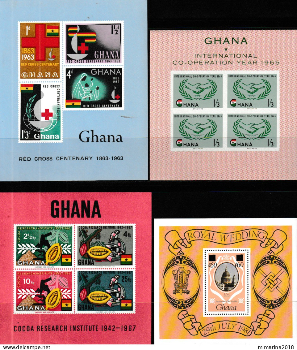 GHANA  MNH  "5 SCANERS" - Ghana (1957-...)