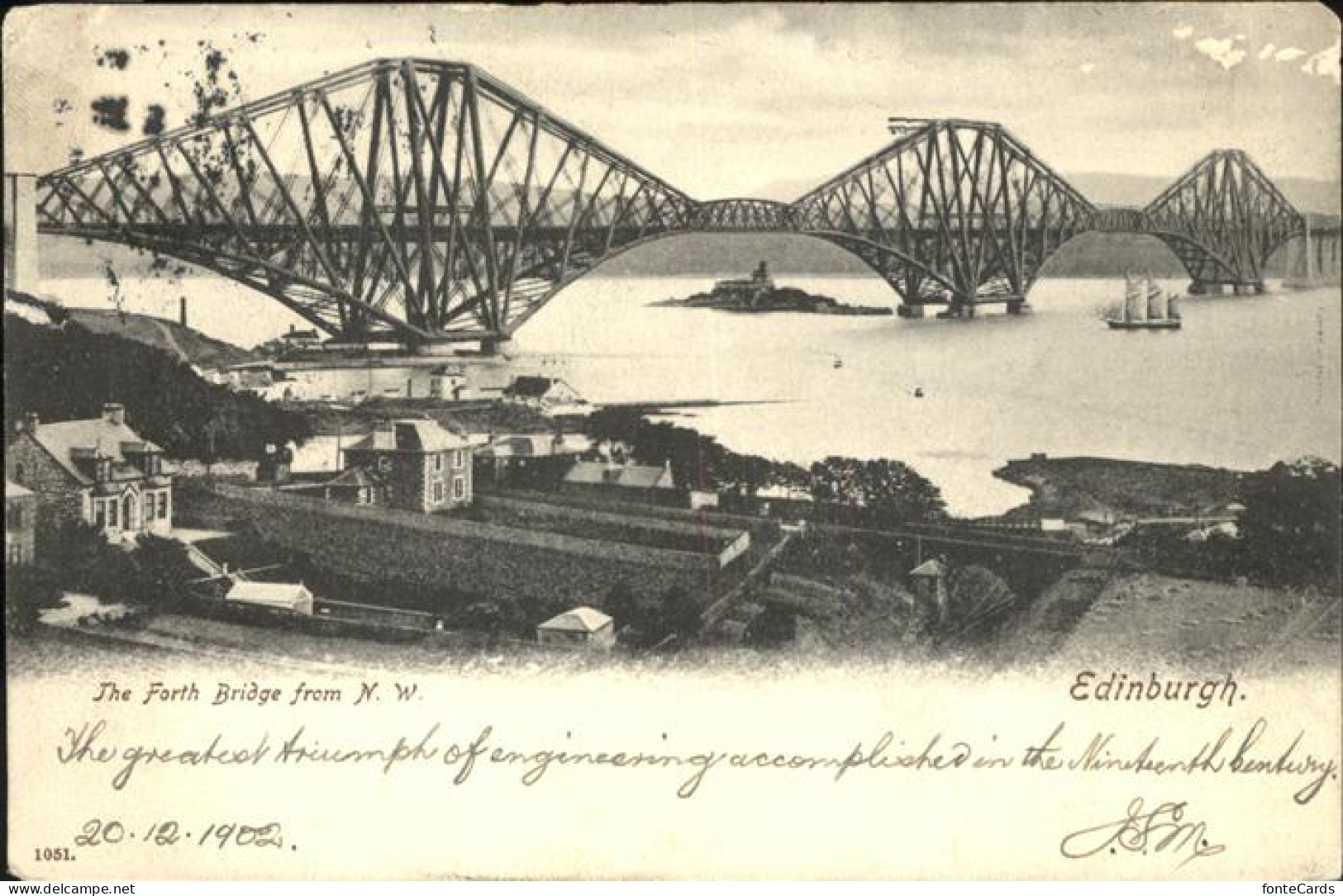 11384182 Edingburgh Grossbritannien Forth Bridge  - Andere & Zonder Classificatie