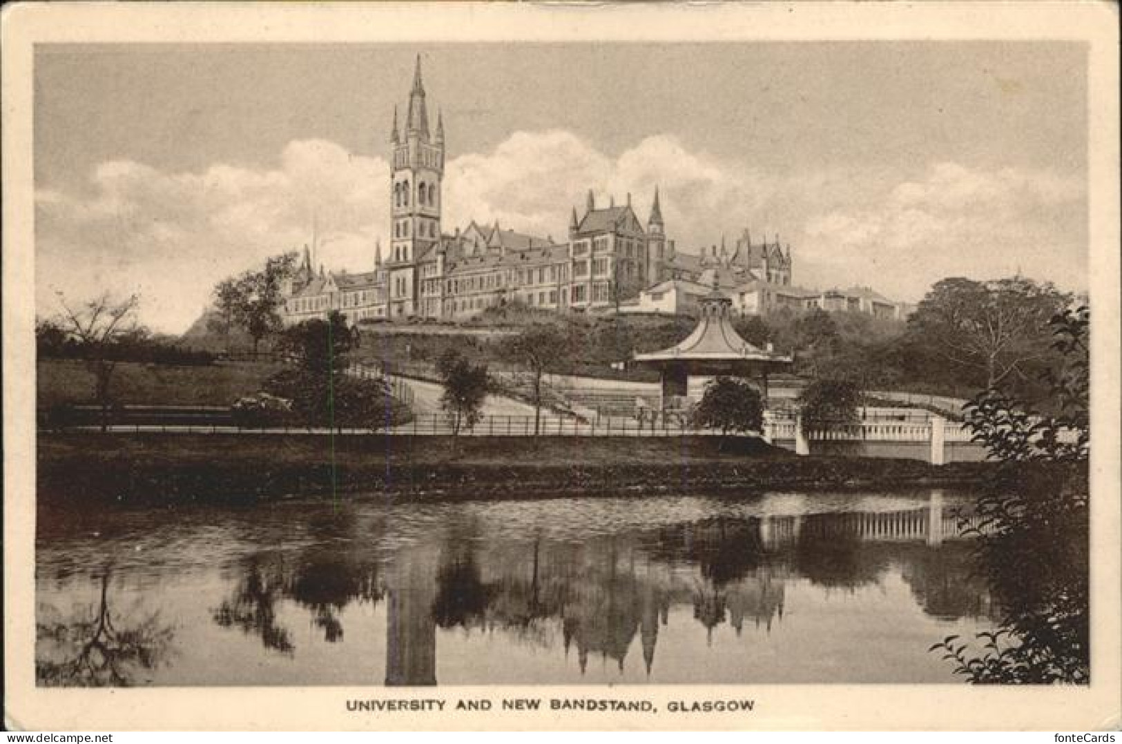 11384149 Glasgow University Bandstand Glasgow - Andere & Zonder Classificatie