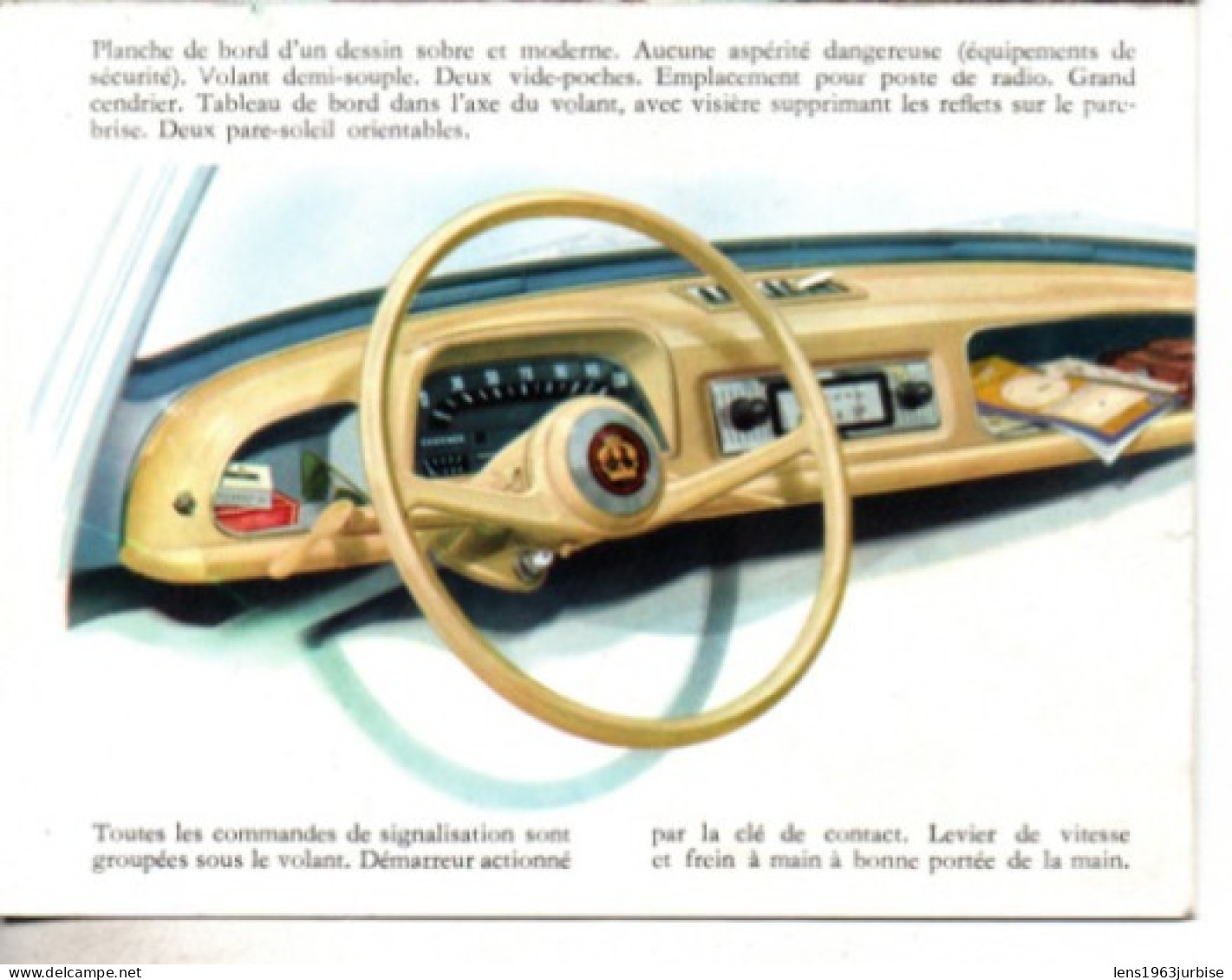 Dépliant Publicitaire , Renault Dauphine , - Advertising