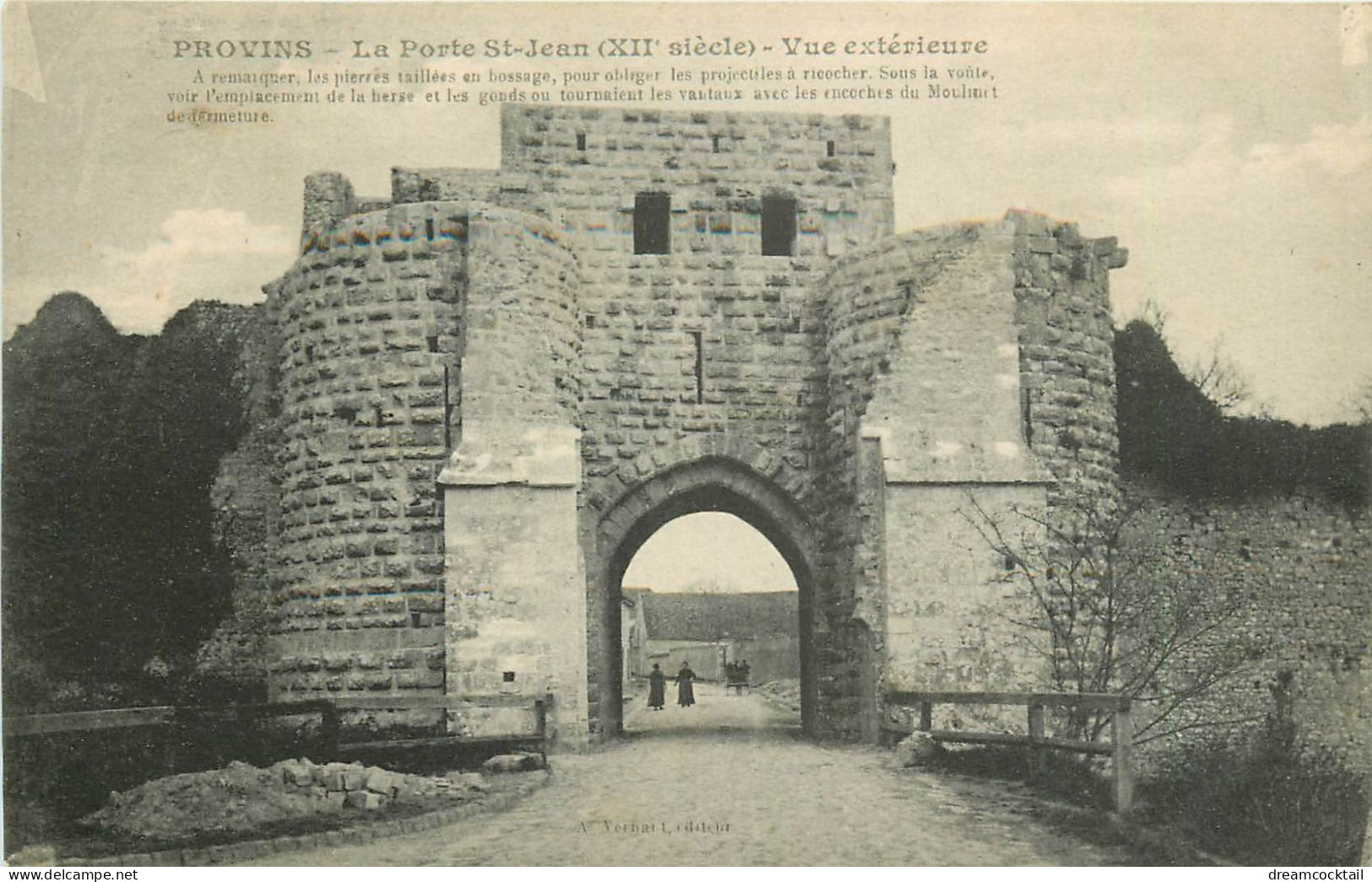 Top Promotion 2 Cpa 77 PROVINS. Dôme St-Quiriace, Collège Et Porte St-Jean 1917 - Provins