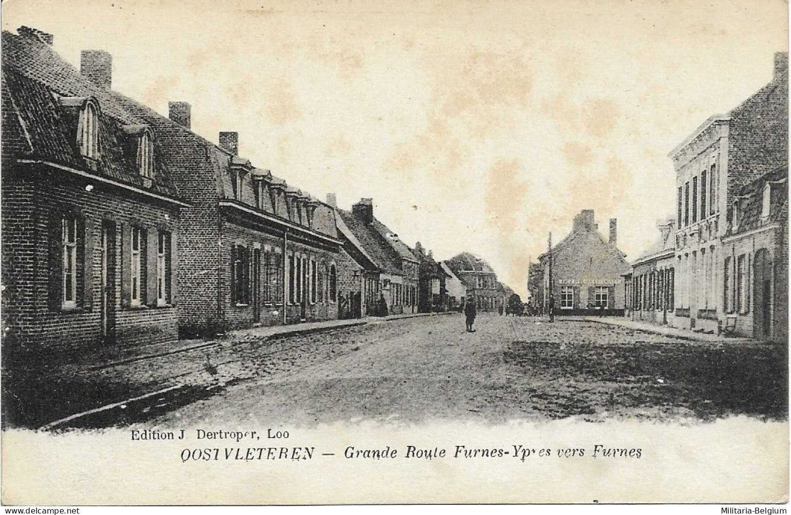 Oostvleteren - Grande Route Furnes-Ypres Vers Furnes - Vleteren