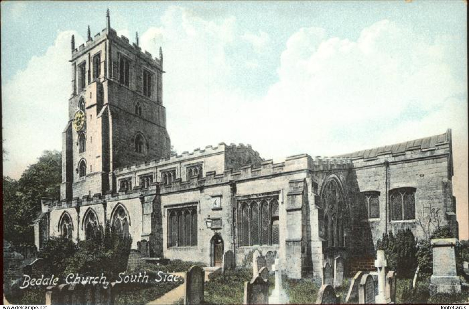 11384046 Bedale Church South Side Hambleton - Altri & Non Classificati