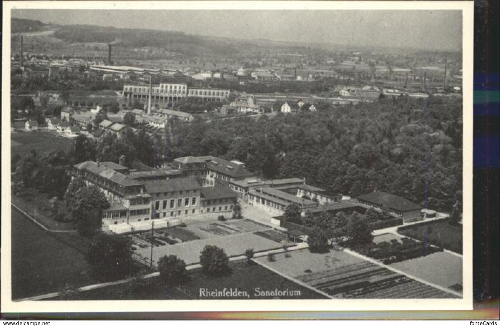 11383796 Rheinfelden AG Sanatorium Fliegeraufnahme Rheinfelden - Otros & Sin Clasificación