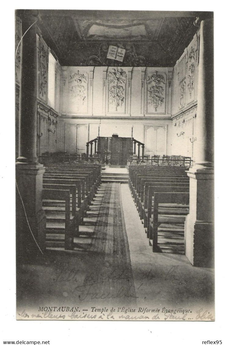 MONTAUBAN - Temple De L'Eglise Réformée Evangélique - Montauban