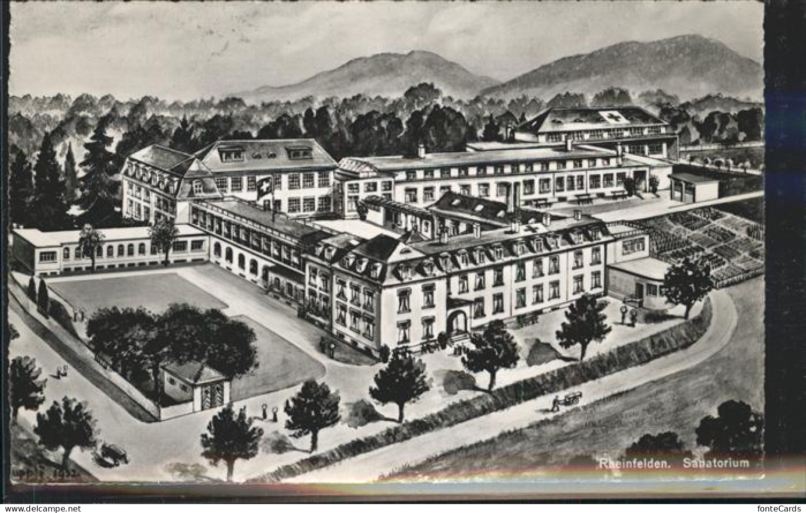 11383790 Rheinfelden AG Sanatorium Kuenstlerkarte Rheinfelden - Sonstige & Ohne Zuordnung