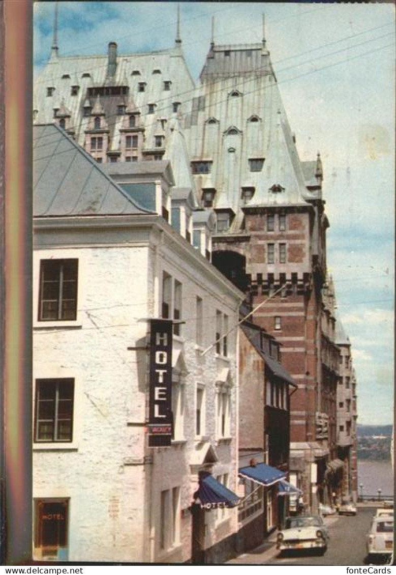 11383767 Quebec Hotel Chateau Frontenac Jardin Du Gouverneur Fleuve St. Laurent  - Sin Clasificación