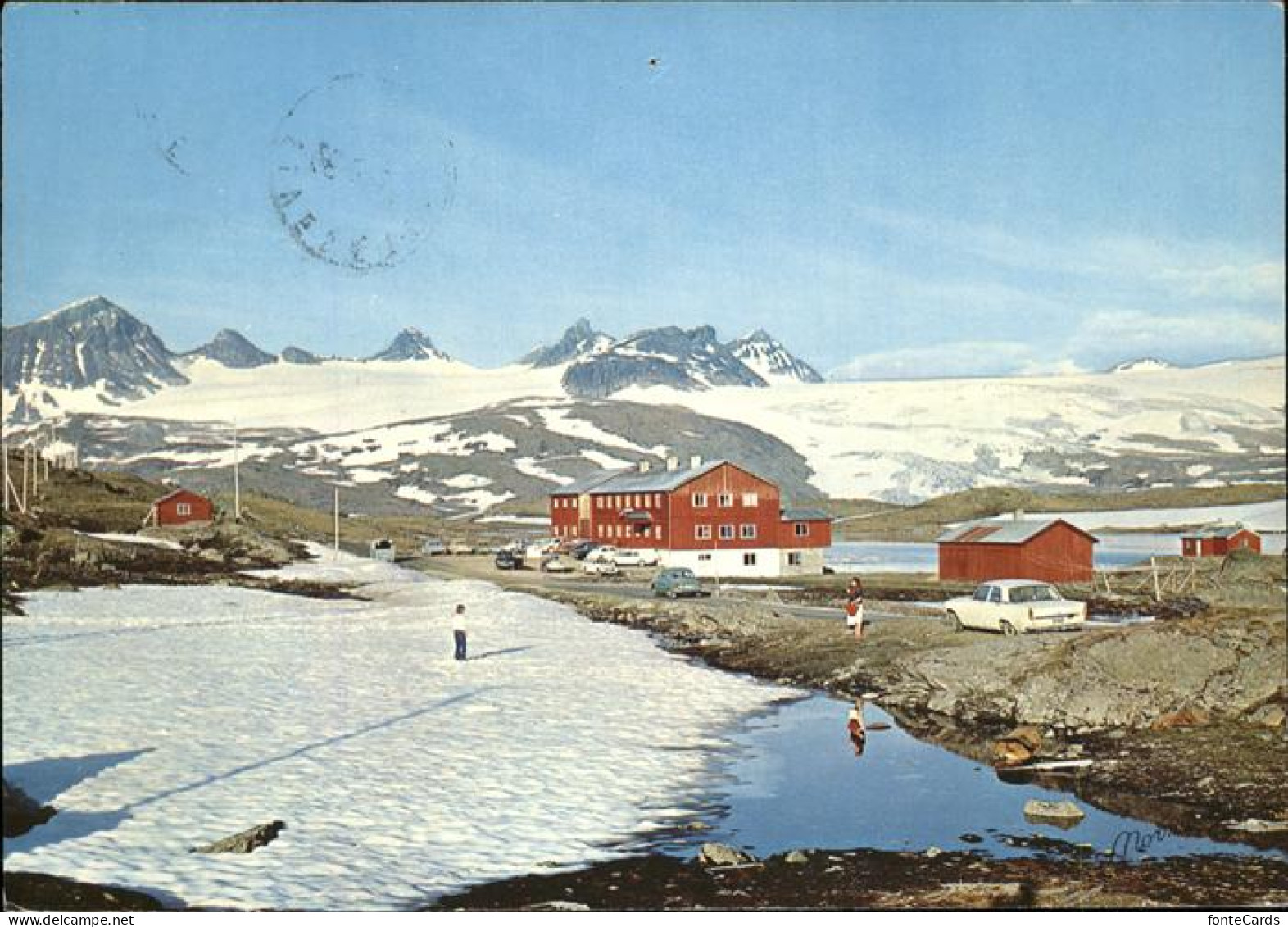 11383693 Norge Norwegen Sognefjell Turisthytte Ved Sognefjellvegen Touristenhaus - Norwegen