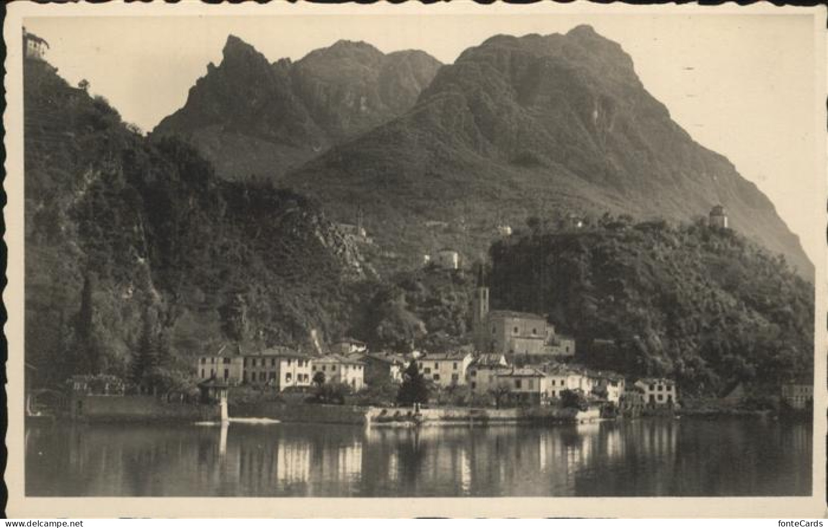 11383337 Lugano TI Castelo San Mamette Lago Lugano - Autres & Non Classés