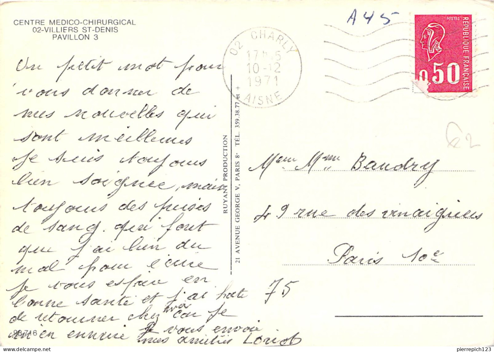 02 - Villiers Saint Denis - Centre Médico Chirurgical - Pavillon 3 - Vue Aérienne - Autres & Non Classés