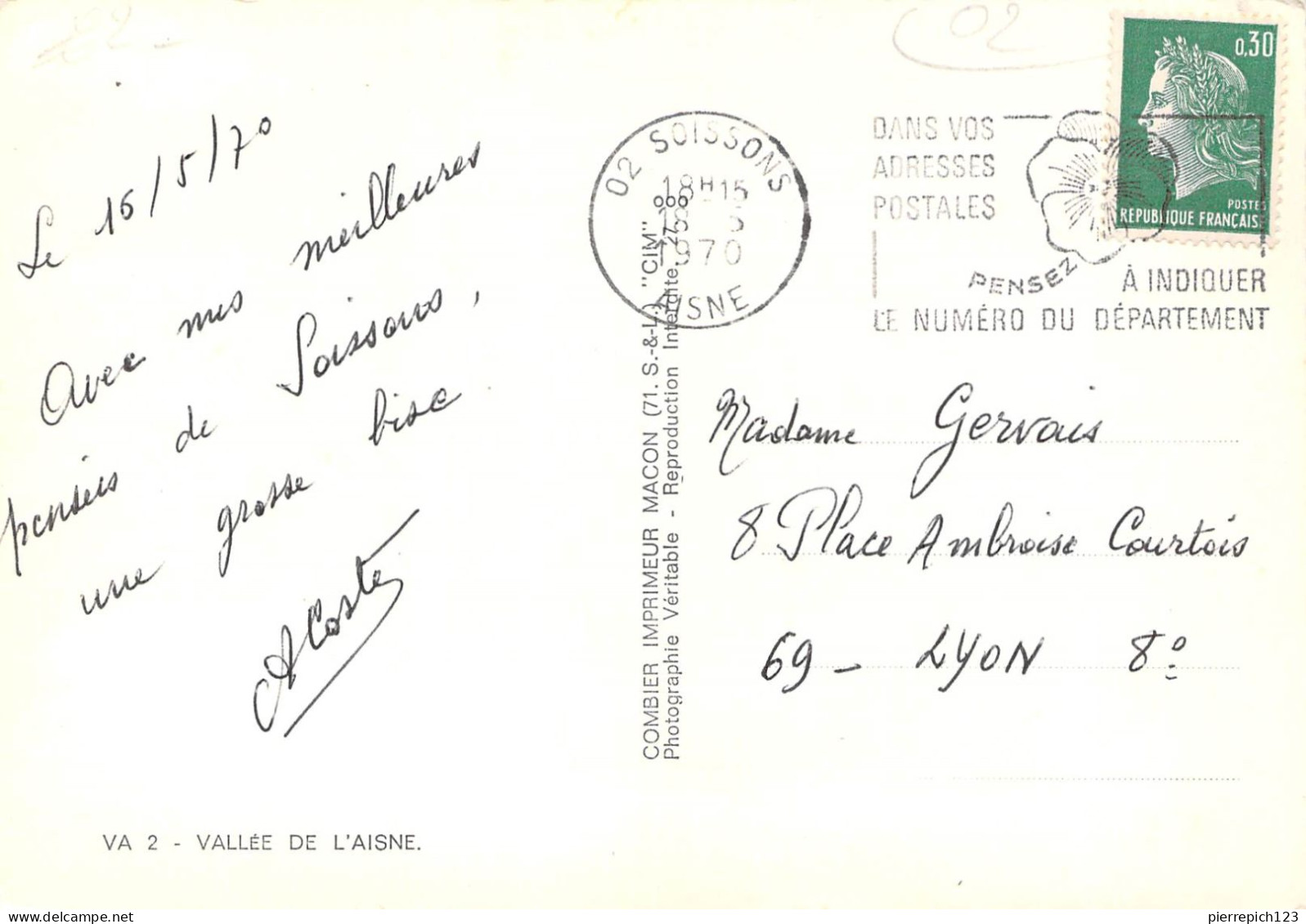 02 - Vallée De L'Aisne - Carte Géographique - Multivues - Other & Unclassified