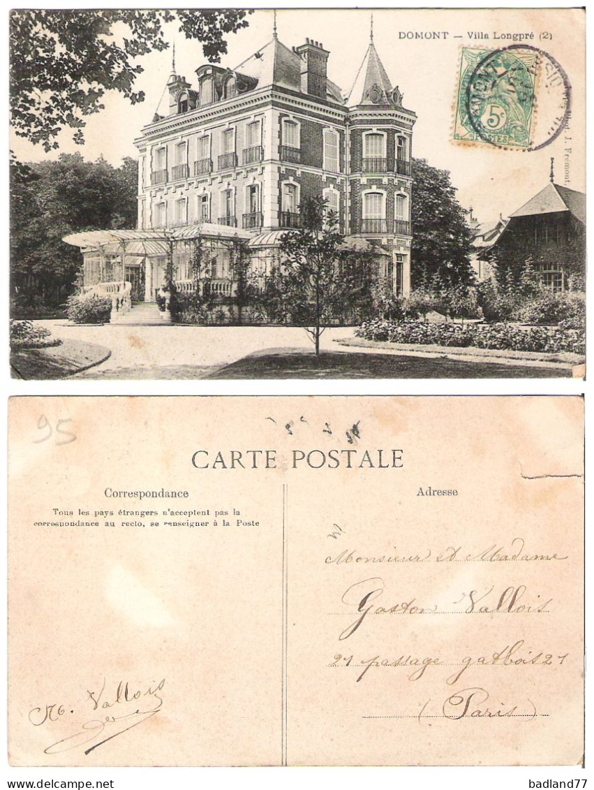 95 - DOMONT - Villa Longpré - Domont