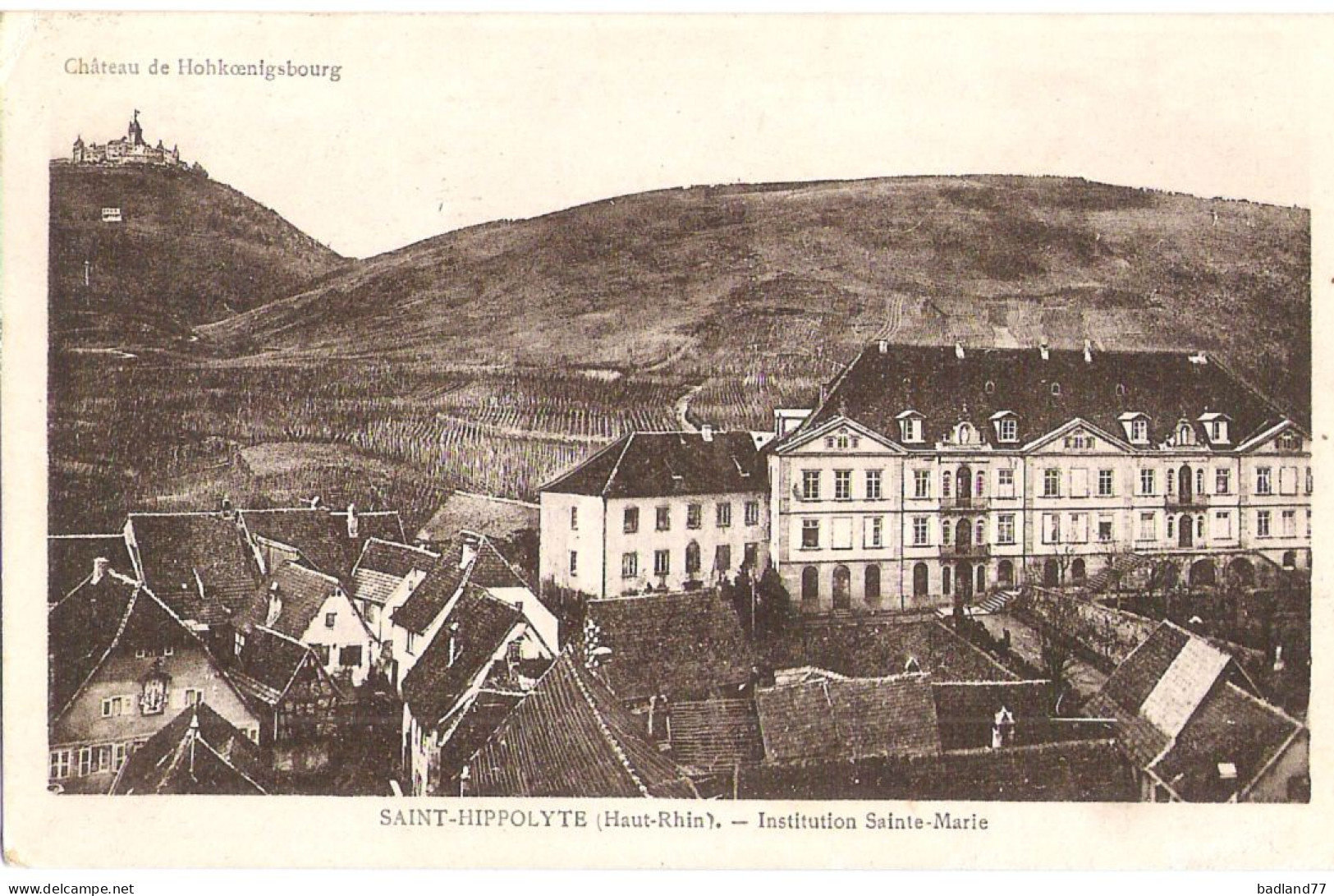 68 - SAINT-HIPPOLYTE - Institution Sainte-Marie - Sonstige & Ohne Zuordnung