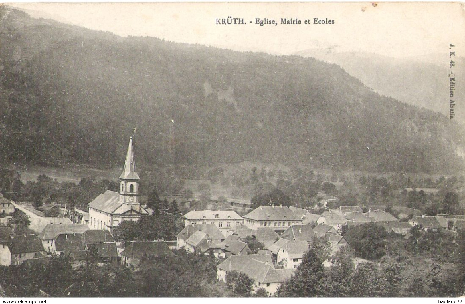 68 - KRUTH - Eglise, Mairie Et Ecole - Otros & Sin Clasificación