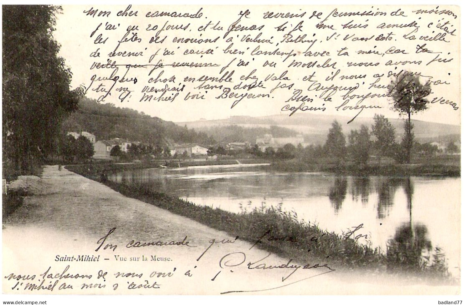 55 - SAINT-MIHIEL - Vue Sur La Meuse - Andere & Zonder Classificatie