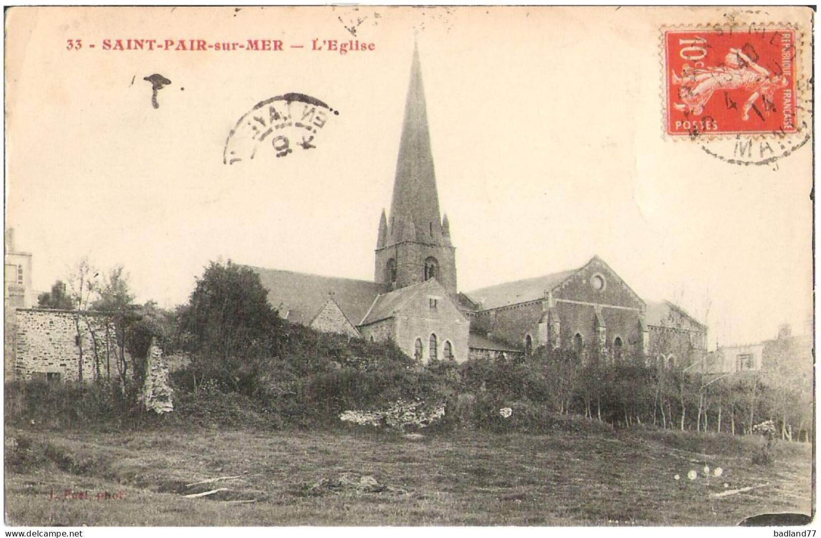 50 - SAINT-PAIR-SUR-MER - L'Eglise - Saint Pair Sur Mer
