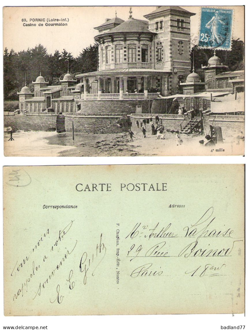 44 - PORNIC - Casino De Gourmalon - Pornic