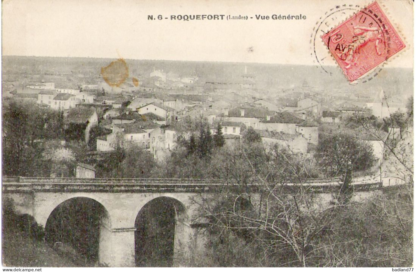 40 - ROQUEFORT - Vue Générale - Roquefort