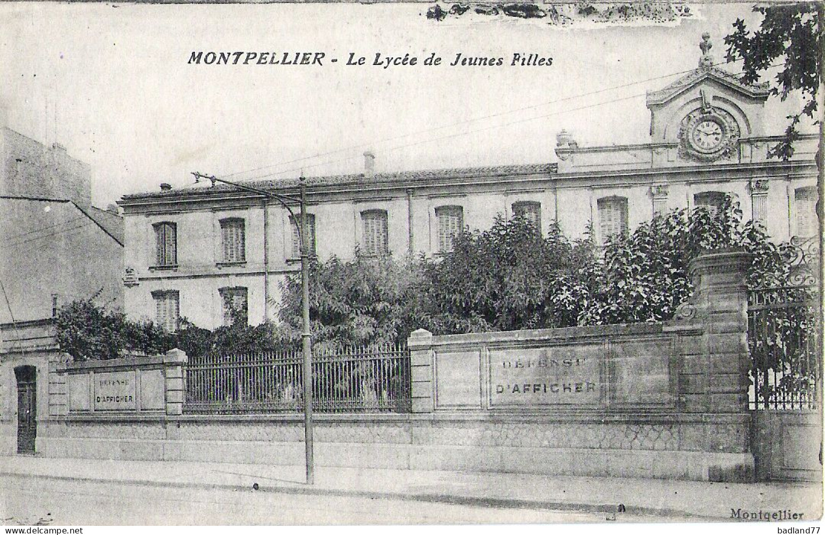 34 - MONTPELLIER - Le Lycée De Jeunes Filles - Montpellier