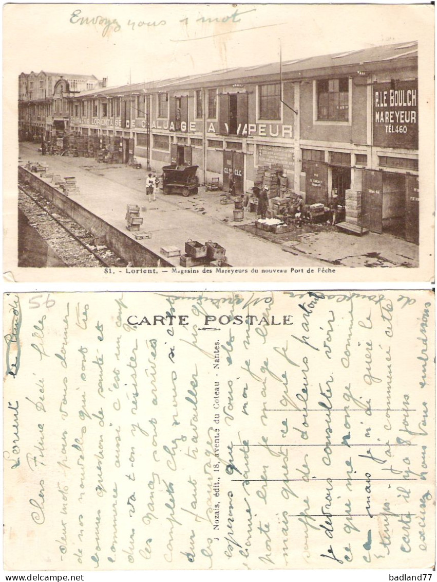 56 - LORIENT - Magasin Des Mareyeurs Du Nouveau Port De Pêche - Lorient