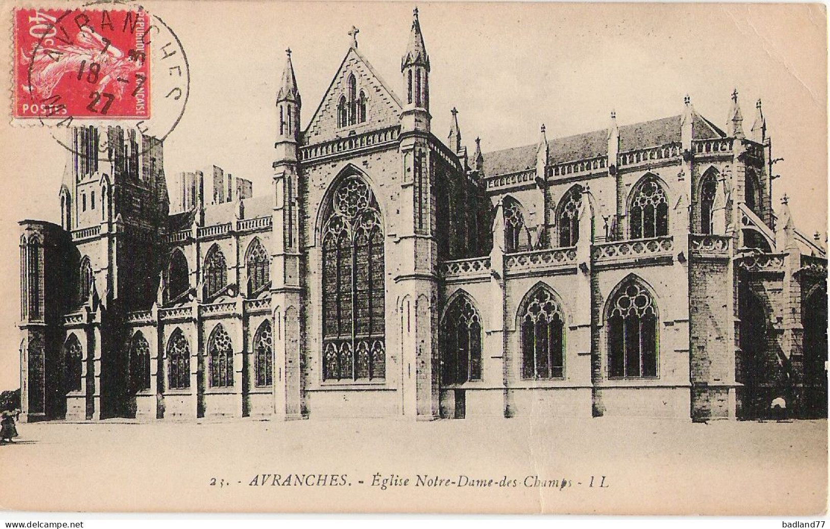 50 - AVRANCHES - Eglise Notre-Dame-des-Champs - Avranches