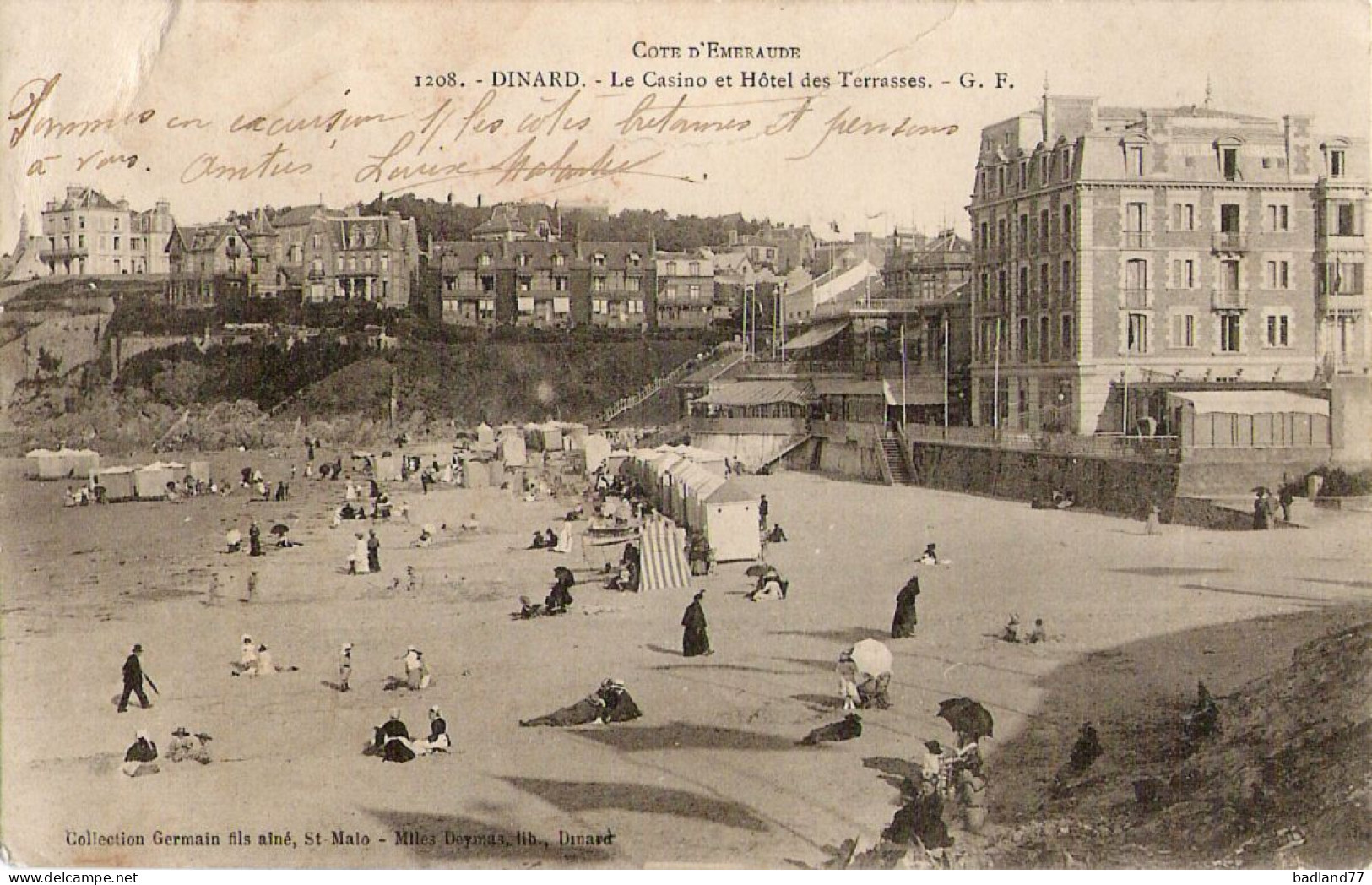 35 - DINARD - Le Casino Et Hôtle Des Terrasses - Dinard