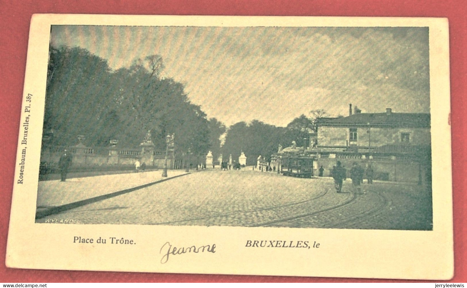 BRUXELLES -  Place Du Trône  - - Plazas