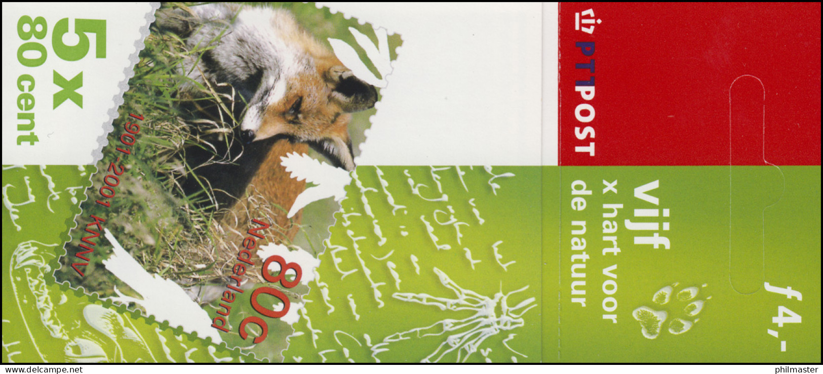 Markenheftchen 63 Ein Herz Für Die Natur 2001 Mit PB 64, ** - Booklets & Coils