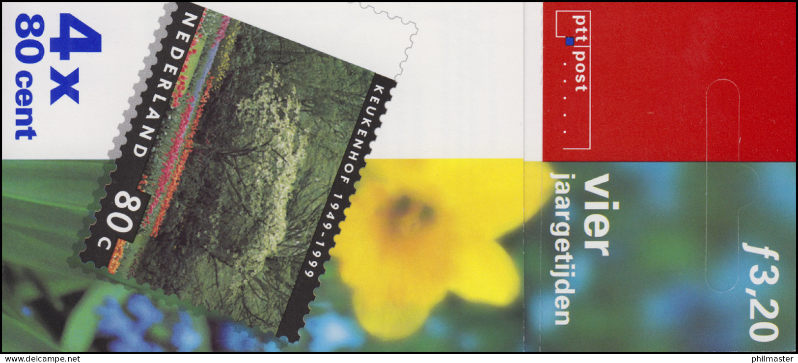 Markenheftchen 52 Die Vier Jahreszeiten 1999 - Frühjahr Keukenhof PB 53a, ** - Booklets & Coils