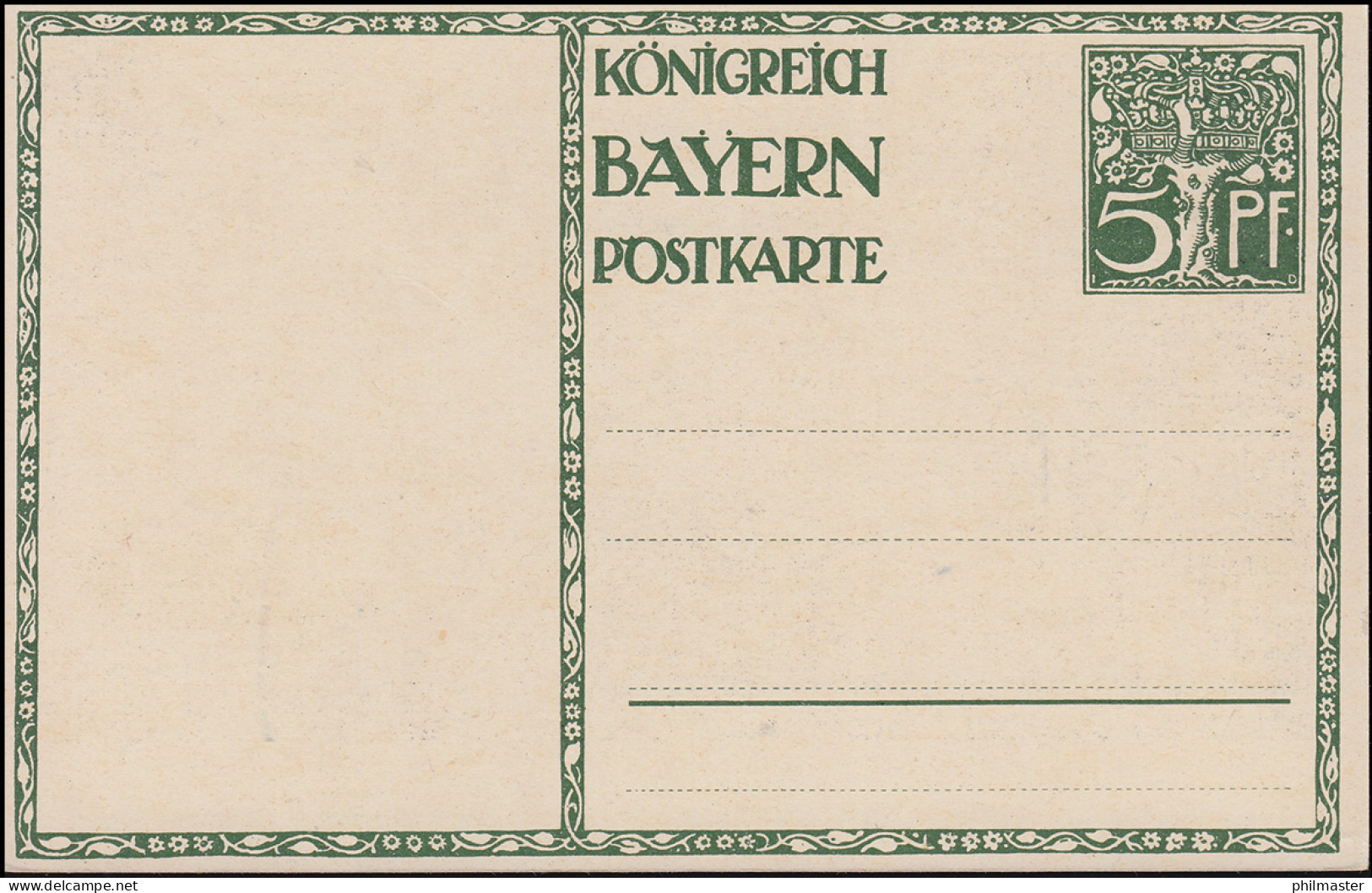 Bayern Sonderpostkarte P 91II/01 Geburtstag Steindruck Frauen Und 1911, **  - Postwaardestukken