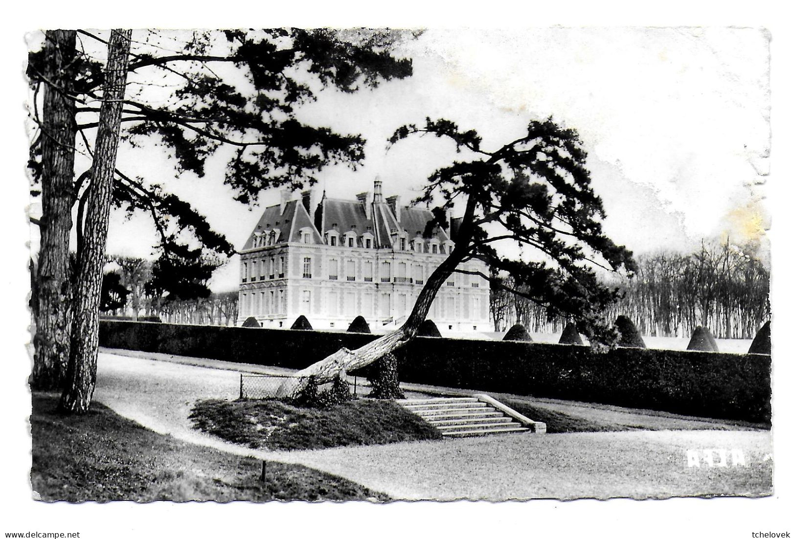 (92) Domaine De Sceaux Le Chateau Statue D'hiver 1956 & (2) Domaine De Sceaux & (3) - Sceaux