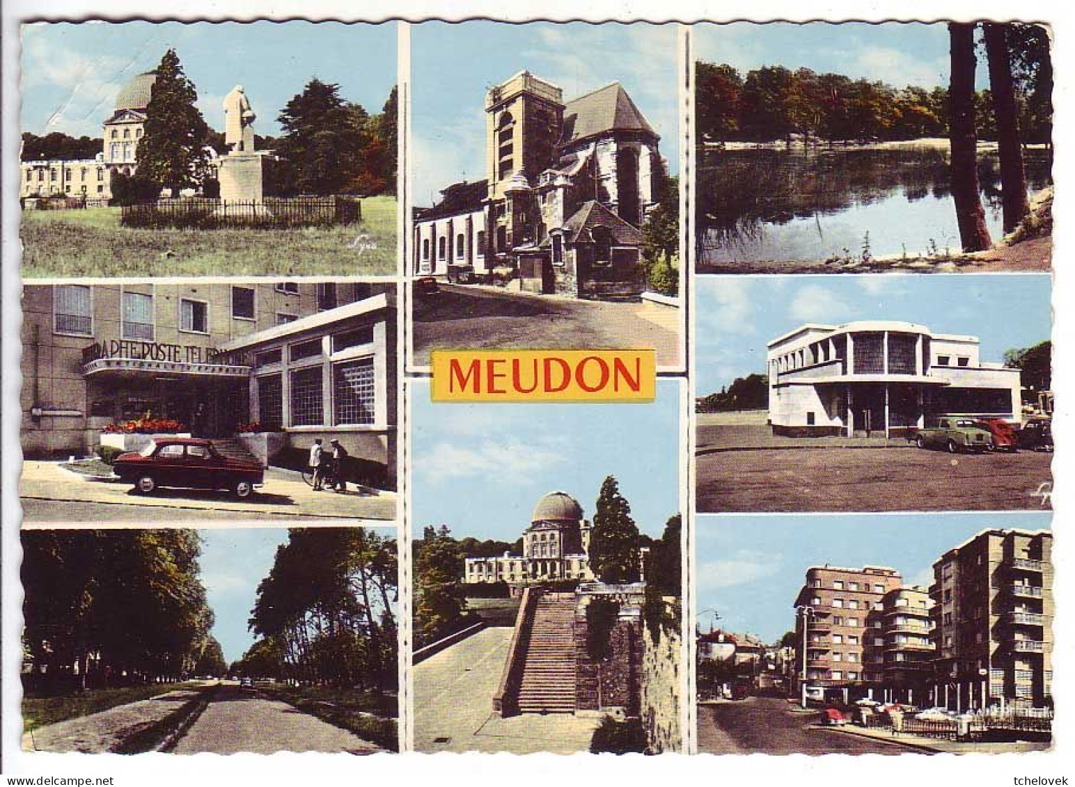 (92). Meudon. 16.279 Multivue & 2190 Observatoire & AC 4 Hotel De Ville - Meudon