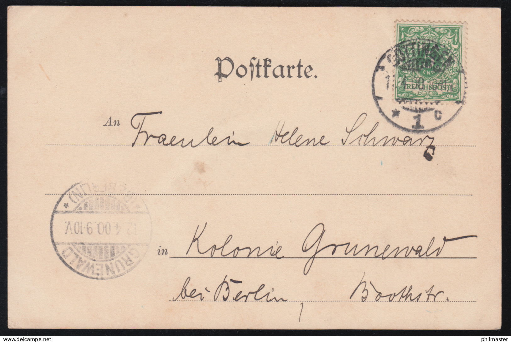 Künstler-AK Ostern: Mann Im Weinglas Von Einer Frau, GÖTTINGEN 11.4.1900 - Unclassified