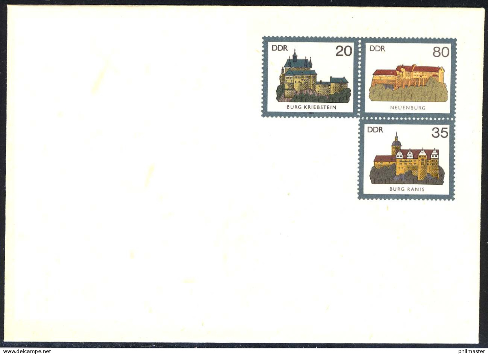 U 1 Burgen Der DDR 1984, Postfrisch - Other & Unclassified