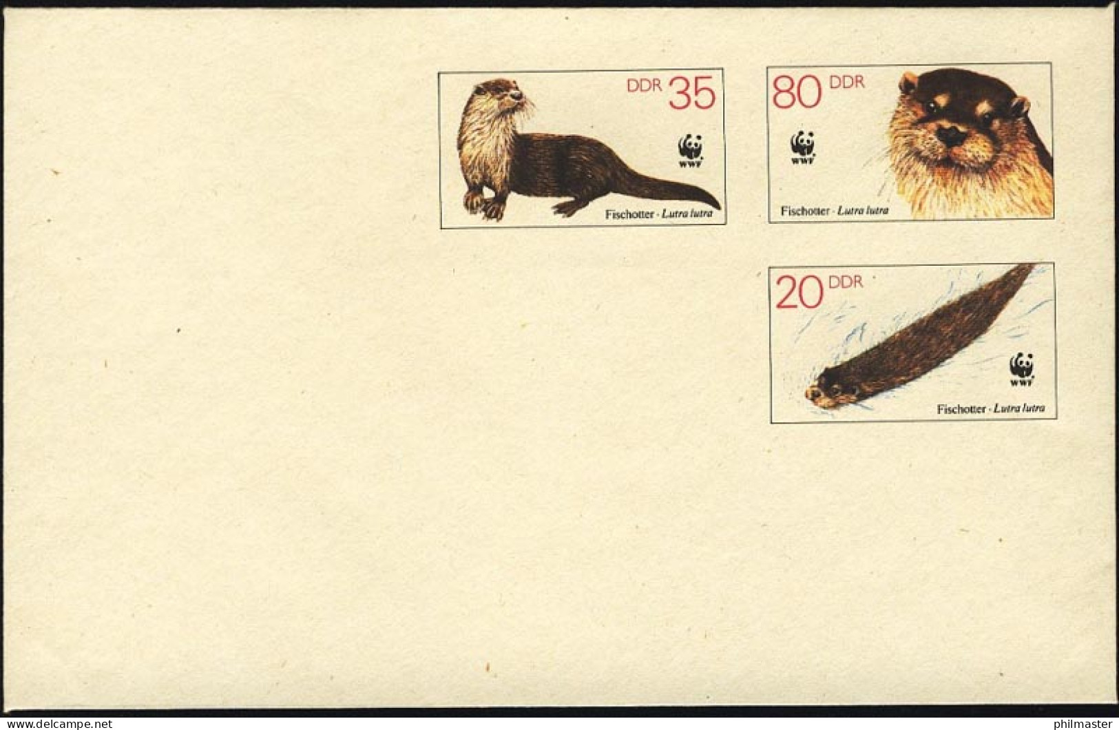U 7 Naturschutz WWF Fischotter 1987, Postfrisch - Sonstige & Ohne Zuordnung