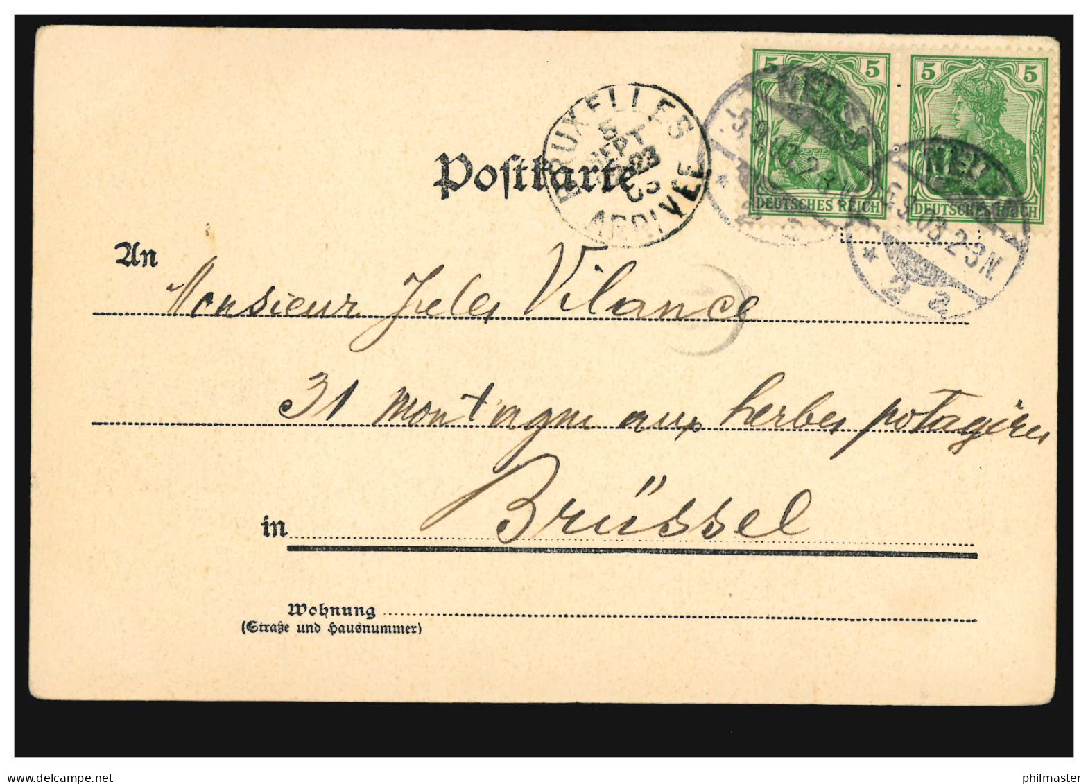 AK Gruss Aus Düsseldorf: Bismarckdenkmal Und Kunsthalle, NEUSS 5.9.1903 - Autres & Non Classés