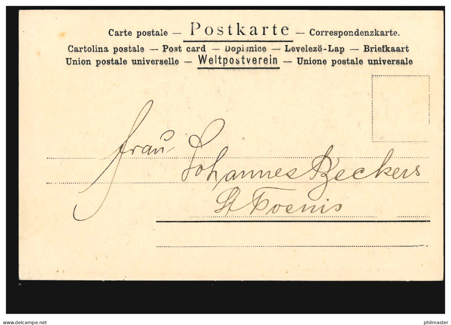 AK Gruß Aus Düsseldorf: Fischerhaus Am Schwanenspiegel, Beschriftet 1906 - Altri & Non Classificati