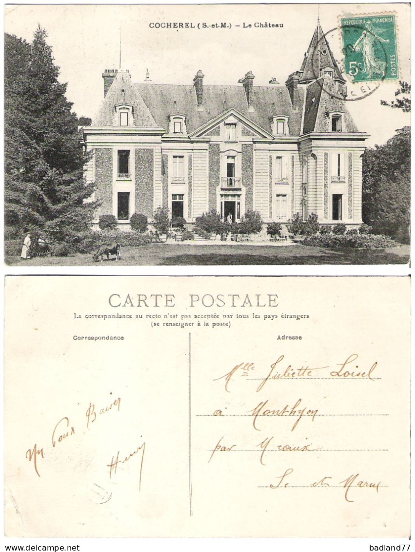 77 - COCHEREL - Le Château - Andere & Zonder Classificatie