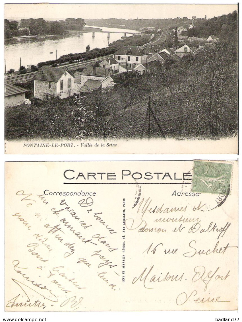 77 - FONTAINE-LE-PORT - Vallée De La Seine - Other & Unclassified