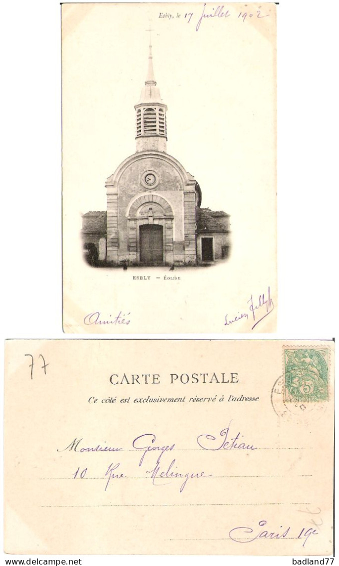 77 - ESBLY - Eglise - Autres & Non Classés