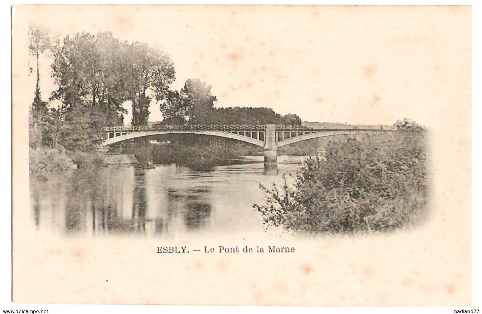 77 - ESBLY - Le Pont De La Marne - Other & Unclassified