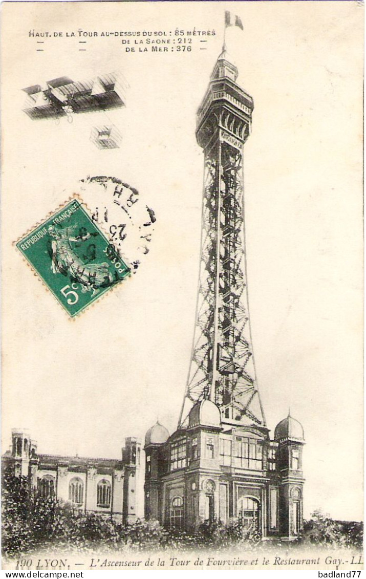69 - LYON - L'Ascenseur De La Tour De Fourvière - Other & Unclassified