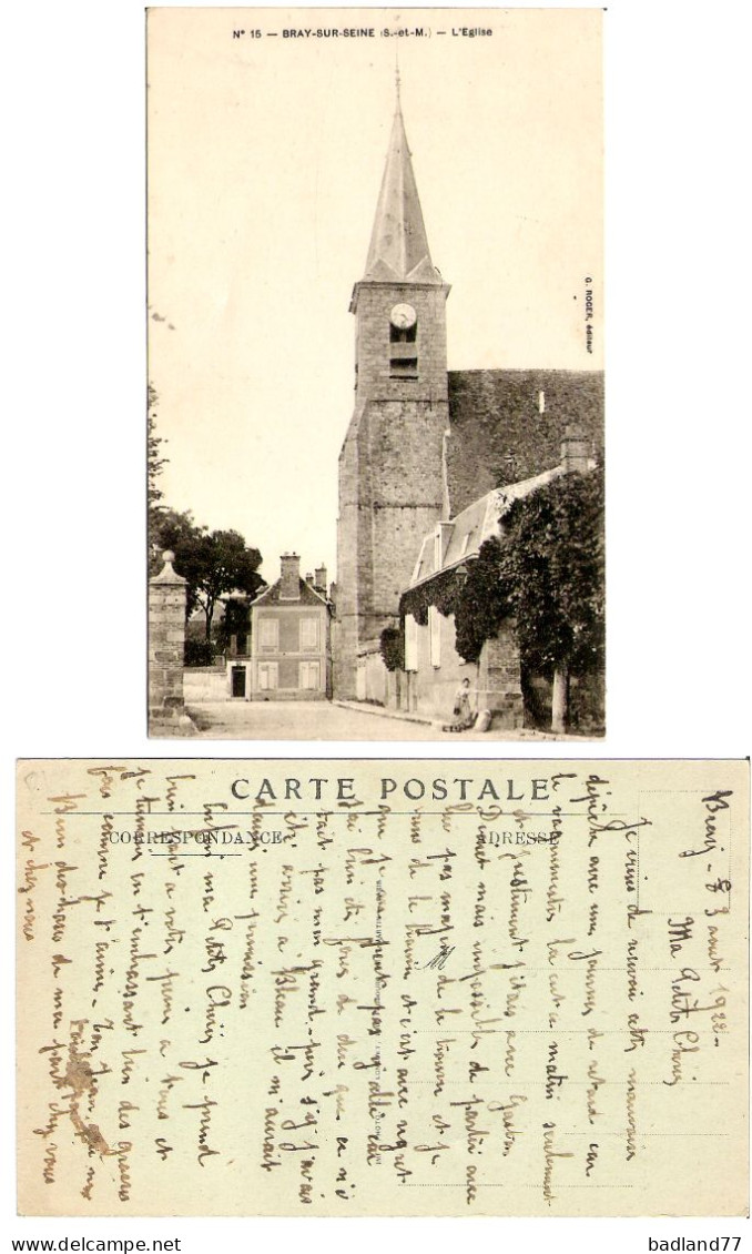 77 - BRAY-SUR-SEINE - L'Eglise - Bray Sur Seine